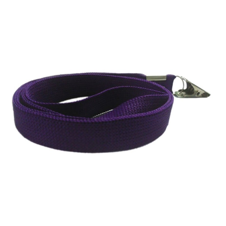 Cordão para Crachá com Jacaré Roxo 12mm Marpax com 10un