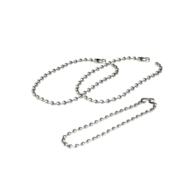 Corrente de Bolinha Tag  Niquelado 2,5mmx10cm Marpax 50un