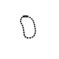 Corrente Tag de Bolinha Preto 2,5mmx10cm C/ 10un