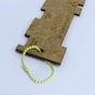Corrente Tag de Bolinha Verde 2,5mmx10cm C/ 10un