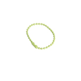 Corrente Tag de Bolinha Verde 2,5mmx10cm C/ 50un