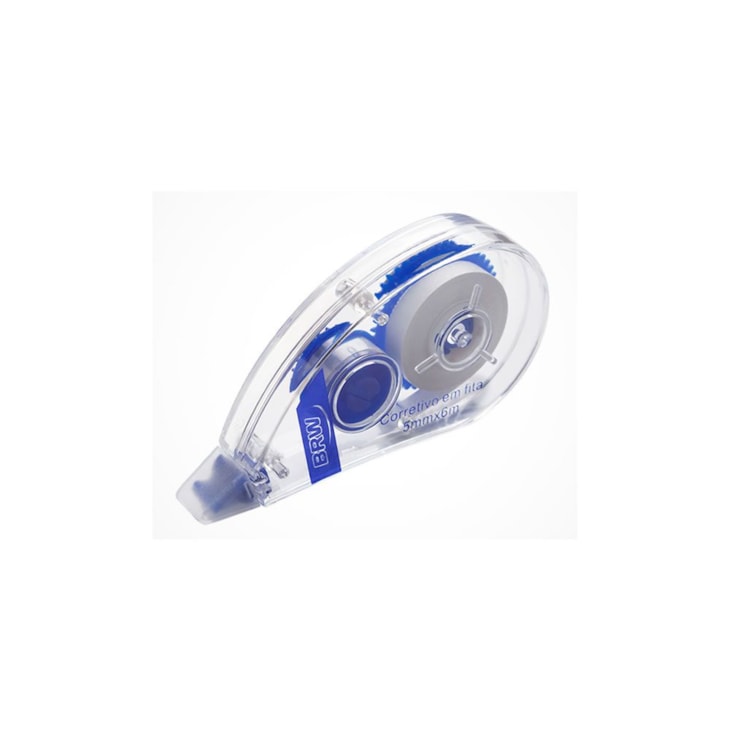 Corretivo em fita 5mm x 6m Ergonômico BRW 01 unidade