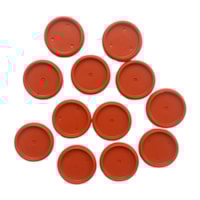 Disco Inteligente Laranja 24mm para Caderno Marpax com12un