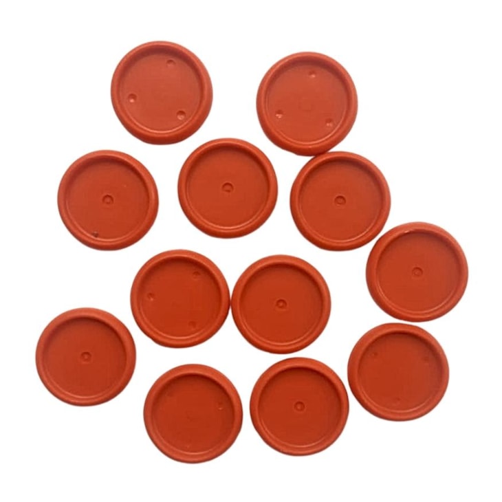 Disco Inteligente Laranja 24mm para Caderno Marpax com12un