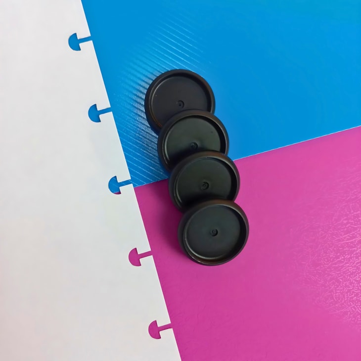 Disco Inteligente Preto 31mm para Caderno Marpax com 12un