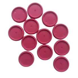 Disco Inteligente Rosa 24mm para Caderno Marpax com 12un