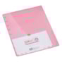 Divisórias e Subcapas Rosa para Caderno de Disco BRW
