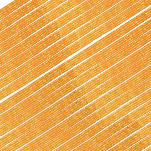 Elástico 7mm Metalizado Laranja Cit./Ouro 10m Marpax