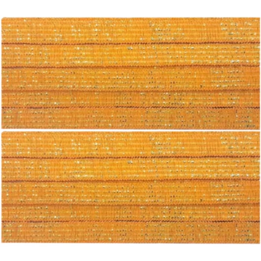 Elástico 7mm Metalizado Laranja Cit./Ouro 10m Marpax