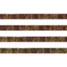 Elástico 7mm Metalizado Marrom/Ouro 10m Marpax