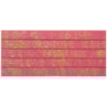 Elástico 7mm Metalizado Pink/Ouro 10m Marpax