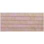 Elástico 7mm Metalizado Rosa Bb/Ouro 10m Marpax