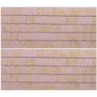 Elástico 7mm Metalizado Rosa Bb/Ouro 10m Marpax