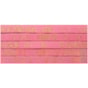 Elástico 7mm Metalizado Rosa Cit./Ouro 10m Marpax