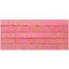 Elástico 7mm Metalizado Rosa Cit./Ouro 10m Marpax