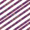 Elástico 7mm Metalizado Roxo/Ouro 10m Marpax
