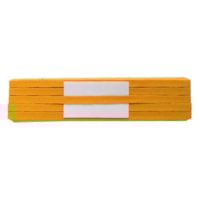 Elástico Chato Colombe 7mm nº12 Amarelo Ouro São José 10mts