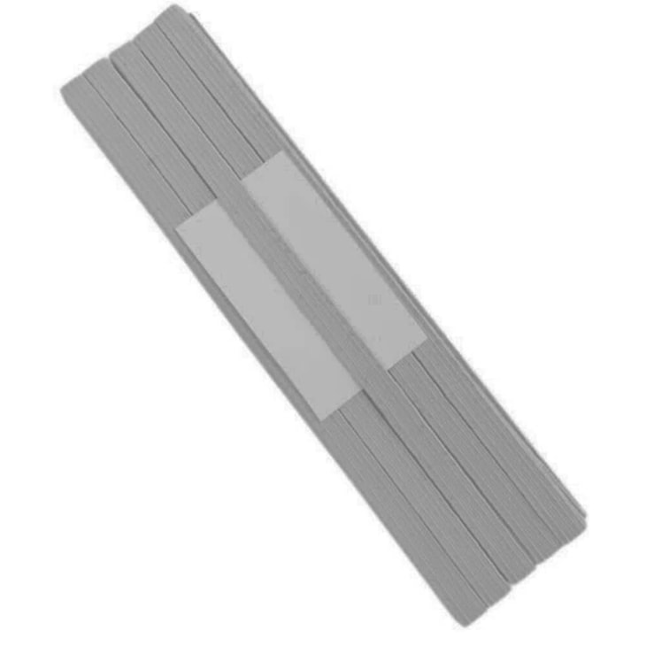 Elástico Chato Colombe 7mm nº12 Cinza Liso São José 10m