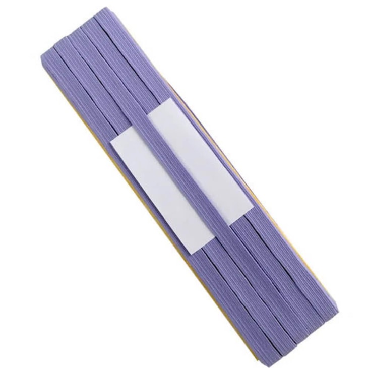 Elástico Chato Colombe 7mm nº12 Lilás Liso São José 10m