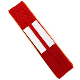Elástico Chato Colombe 7mm nº12 Vermelho Liso São José 10m