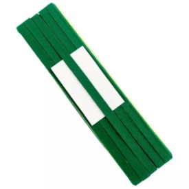 Elástico Chato Colombe 7mm N12 Verde Bandeira São José 10m