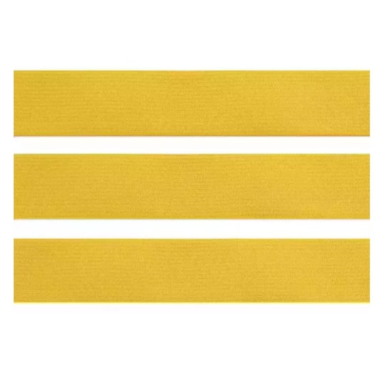 Elástico Chato Colorido Amarelo Ouro 30mmX25m Marpax