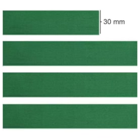 Elástico Chato Colorido Verde Bandeira 30mmX25m Marpax