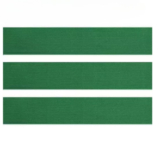 Elástico Chato Colorido Verde Bandeira 30mmX25m Marpax