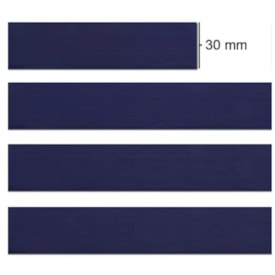 Elástico Grosso 3cm Chato Azul Marinho Marpax rolo com 25m