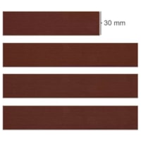 Elástico Grosso 3cm Chato Marrom Liso Marpax rolo com 25m