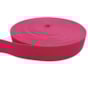 Elástico Grosso 3cm Chato Rosa Pink Marpax rolo com 25m