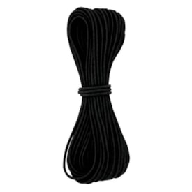 Elástico Roliço Colombe São José Nº15 Preto Liso com 10m