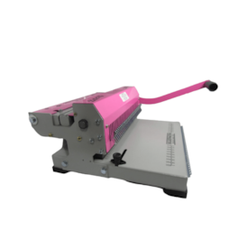 Encadernadora de Wire-o Rosa Conjugada Manual 3X1 15 Fls Exc