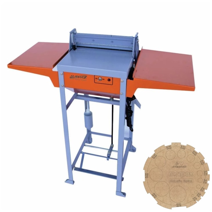 Encadernadora elétrica para espiral Semi-Industrial