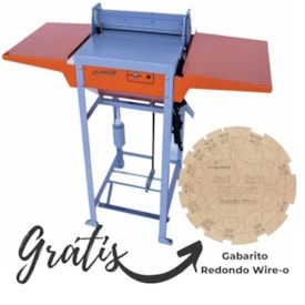 Encadernadora elétrica Semi-Industrial para Wire-o 2x1