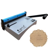 Encadernadora Espiral Color Azul Manual A4 Marpax 10Fls