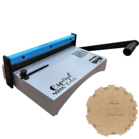 Encadernadora Espiral Color Azul Manual A4 Marpax 10Fls