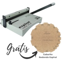 Encadernadora Espiral Color Branco Manual A4 Marpax 10Fls