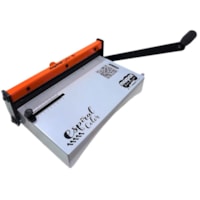 Encadernadora Espiral Color Laranja Manual A4 Marpax 10Fls