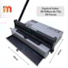 Encadernadora Espiral Color Preta Manual A4 Marpax 10Fls