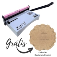 Encadernadora Espiral Color Rosa Manual A4 Marpax 10Fls