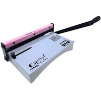 Encadernadora Espiral Color Rosa Manual A4 Marpax 10Fls 