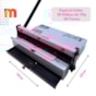 Encadernadora Espiral Color Rosa Manual A4 Marpax 10Fls 