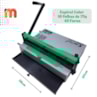 Encadernadora Espiral Color Verde Manual A4 Marpax 10Fls