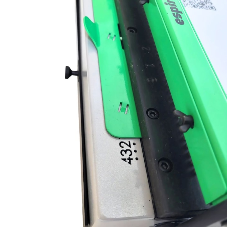 Encadernadora Espiral Color Verde Manual A4 Marpax 10Fls