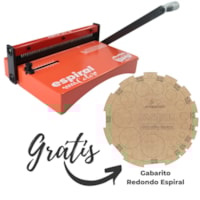 Encadernadora Espiral Color Vermelho Manual A4 Marpax 10Fls
