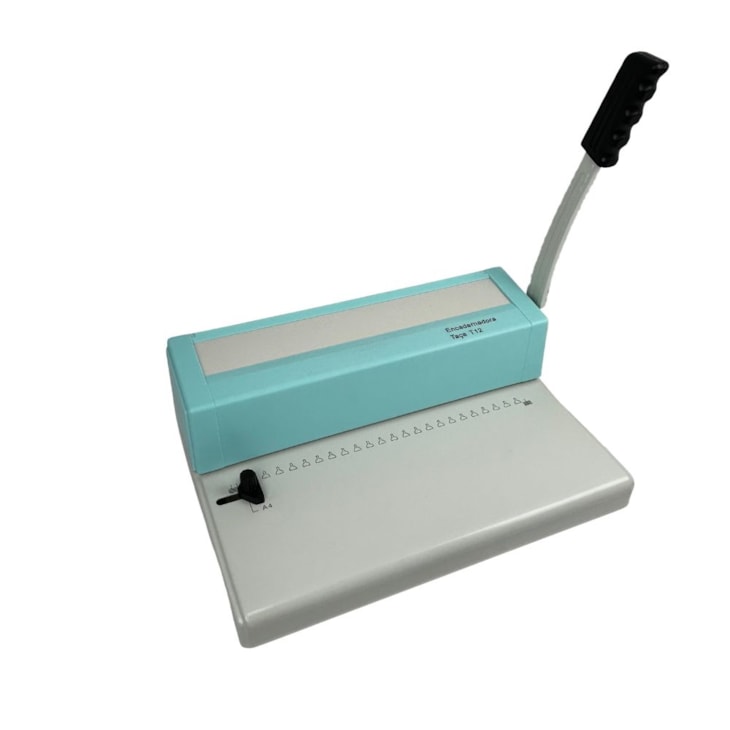 ENCADERNADORA MANUAL T12 A4 FURO TAÇA PARA 12FLS MARPAX