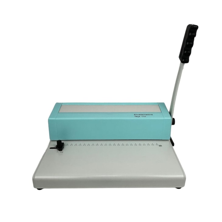 ENCADERNADORA MANUAL T12 A4 FURO TAÇA PARA 12FLS MARPAX