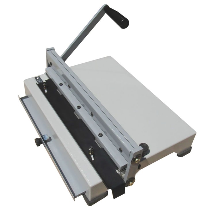Encadernadora para espiral manual A4 e Ofício PEX-15 15fls