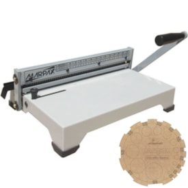 Encadernadora para espiral manual A4 e Ofício PEX-15 15fls